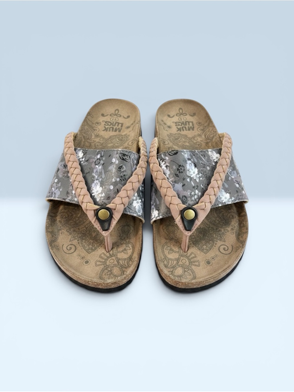 Muk Luks Elaine sandals Women’s 11